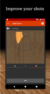 Basketball Buddy android App screenshot 1